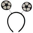 thumbnail image 1 of KAKOWELY Diadema con temática deportiva, diadema con balón de fútbol, diadema decorativa para fiesta, para decoración, 1 of 5