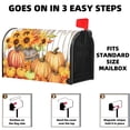 thumbnail image 2 of PBOBRIICH Fall Pumpkins with Sunflower Farmhouse Magnetic Mailbox Covers Standard Size 18x21, 2 of 5