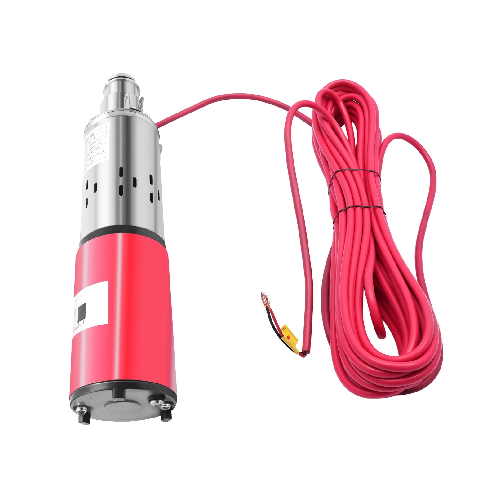 DC 12V Solar Submersible Pump Deep Well Water DC Pump Stainless Steel 1500L/H for Farmland Irrigation