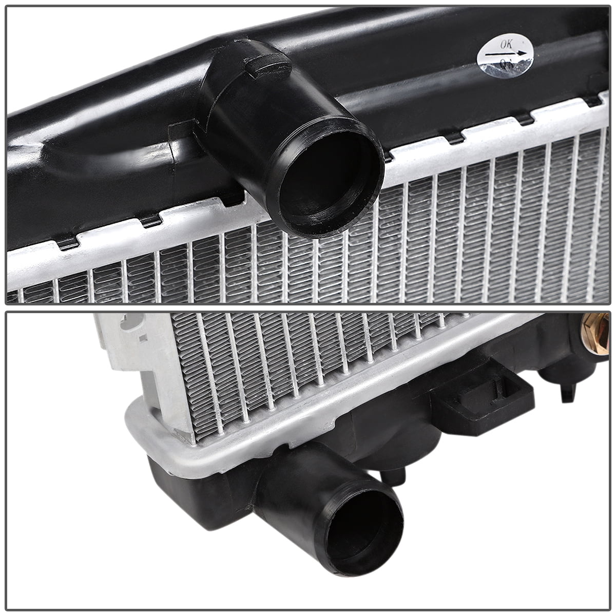 DNA Motoring For 04-09 Kia Spectra 2.0L Full Aluminum Core Radiator DPI 2784 Replacement