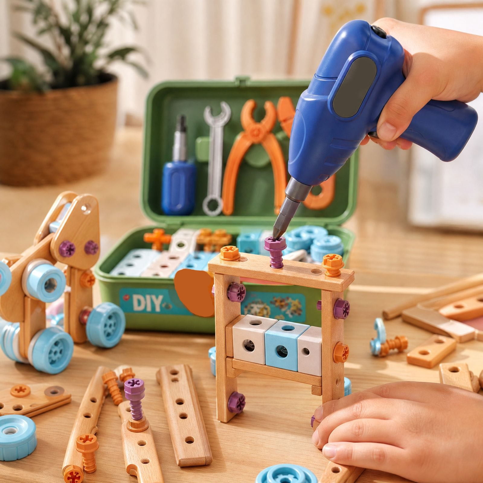 VTech, Drill and Learn Toolbox, RRK150, with Working Drill and