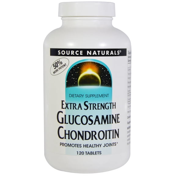 Source Naturals Glucosamine Chondroitin  Extra Strength 120 Tablet