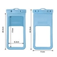 thumbnail image 3 of Caja impermeable portátil del teléfono para los bolsos de la bolsa de la natación del teléfono móvil de 7.2 pulgadas, 3 of 8