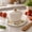 White-HL, variant on MMJ Cotton Rope Braided Placemat Round Heat Resistant Trivet Mat Natural Woven Floral Printed Kitchen Table