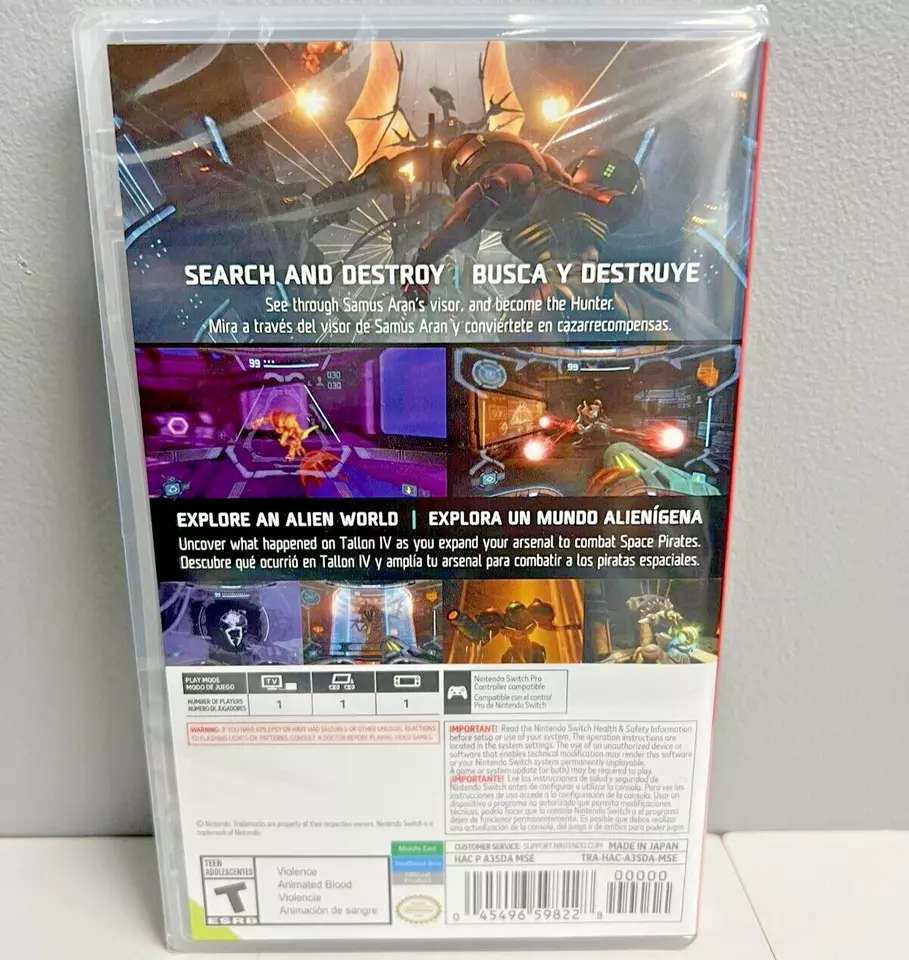 Metroid Prime Remastered - Nintendo Switch – OLED Model, Nintendo Switch, Nintendo Switch Lite