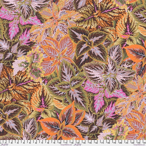 Kaffe Fassett - Bold Leaves - Brown || August 2025 (1yard)