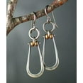 thumbnail image 6 of K-KED Vintage 925 Silver Women Ear Hook Earrings Wedding Drop Dangle Delicate Jewelry A Pair-#7, 6 of 9