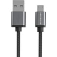 thumbnail image 3 of Ghostek NRGline Series 6FT Fast Charging Nylon Braided Micro USB Cable – (Gray), 3 of 6