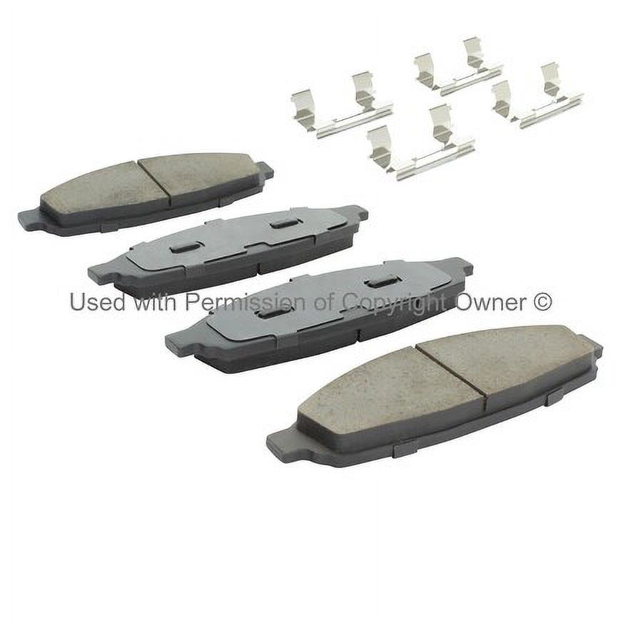 Mpa Electrical 1003-0953C Quality Built Black Series Ceramic Brake Pads W/