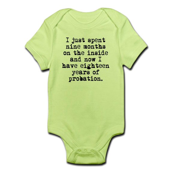 CafePress - Nine Years On The Inside Body Suit - Baby Light Bodysuit