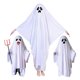 thumbnail image 2 of Halloween Cloak Cape Ghostes Hooded Cloak Cape Robe Ghostes Poncho Funny Cosplay Clothes Ghostes Costume Cape Adult Kids ghost suit black, 2 of 5