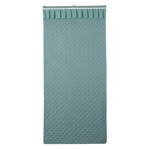 Sofa Vama Ropa de Cama Cortina de puerta con aislamiento térmico que bloquea el frío y retiene el calor en invierno. Tela mejorada con relleno de cubierta gruesa para puerta en invierno. for Navideño