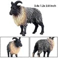thumbnail image 3 of Figura de oveja del Himalaya simulada, realista, de plástico, animal salvaje, para uso científico y educativo., 3 of 5