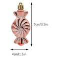thumbnail image 3 of 6 pc Sweet Candy Drop Christmas Ball Ornament Indoor/Outdoor Christmas Tree Decoration Fall Wedding Birthday Halloween Thanksgiving Christmas Holiday Decor, 3 of 5
