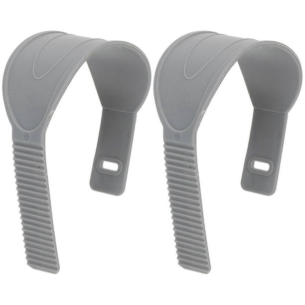 1 Pair of Exercise Bike Pedal Straps Gym Cycle Pedal Straps Adjustable Footrest Straps