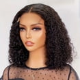 thumbnail image 4 of 13x4 Water Wave Frontal 14 Inch Curly Bob Wig Wet and Wavy For Women, 4 of 8