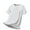 T Shirts for Men White, variant on Short Sleeve Shirts for Men Big & Tall M-5XL Crewneck Silk Tees Tops Plus Size Casual Solid Breathable Pullover Basic Tshirts