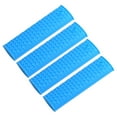 thumbnail image 2 of EeaseMX 4 fundas de silicona para mangos de ollas, resistentes al calor y antideslizantes (azul), 2 of 7