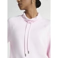 thumbnail image 4 of Scoop Women's and Women’s Plus Ultimate ScubaKnit Funnel Neck Sweatshirt, Sizes XS-4X, 4 of 4