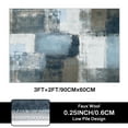 thumbnail image 4 of Bleum Cade 2x3 Doormat Washable Rug,Large Soft Modern Non Slip Abstract Bedroom Rug,Contemporary Area Rugs for Bathroom,Blue, 4 of 9