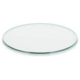 thumbnail image 4 of Better Bevel 18" Inch Round Glass Table Top | Tempered Glass Protector | Anti-Slip Pads/Bumpers | Coffee, Dining Table, 4 of 8