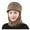 Khaki, variant on Riforla Women Solid Winter Outdoor Knit Scarf with Hat Cover Knitted Integrated Hat Bomber Hats Red