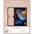thumbnail image 2 of Detachable backlit keyboard case with trackpad & pencil slot for 10.2" iPad7/8/9, 2 of 7