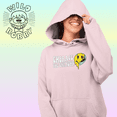 thumbnail image 5 of Wild Bobby Good Vibes High Tides Streetwear Unisex Pigment Dyed Hooded Sweatshirt, 5 of 5
