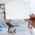 thumbnail image 2 of HAHDAXIA Facial WIDE (triangle) Wrinkle Remover Strips, 144 triangular anti-wrinkle patches, 2 of 6