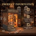 thumbnail image 2 of Miniature House Kit Book Nook Magic Wand Shop para adultos, 2 of 7