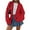 Jujube Red, variant on PRETTYGARDEN Womens Cardigan Sweaters Spring Fall Trendy Chunky Knit Outerwear Outfits Fashion Long Sleeve Cardigans