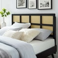 thumbnail image 2 of Headboard, King Size, Wood, Black, Modern Contemporary Urban Design, Bedroom Master Guest Suite, 2 of 9
