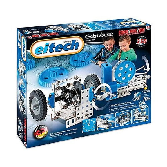 Eitech 10007-C07 Classic Series Gearwheel Mechanical Engineering Science Kit