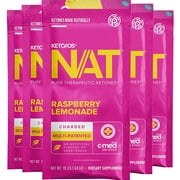 Pruvit Keto//OS NAT - Raspberry Lemonade Charged (5 Single Serve Packets)