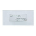 thumbnail image 4 of Acme Gianna Dining Table in Clear Glass and Stainless Steel Indoor, 4 of 9