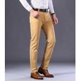 thumbnail image 4 of REDHOTYPE Jean Classique pour Homme Affaires Décontracté Droit Denim Extensible Pantalon, 4 of 5