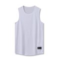 thumbnail image 3 of Camiseta de baloncesto de secado rápido para hombre, de color sólido, para crossfit, deportes masculinos, maratón, correr, camiseta sin mangas, gimnasio, trotar, chaleco de fitness, 3 of 5