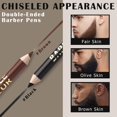 thumbnail image 2 of Juego de lápices de peluquero Noerrors Hairline Enhancing, 12 unidades con sacapuntas, 2 of 7