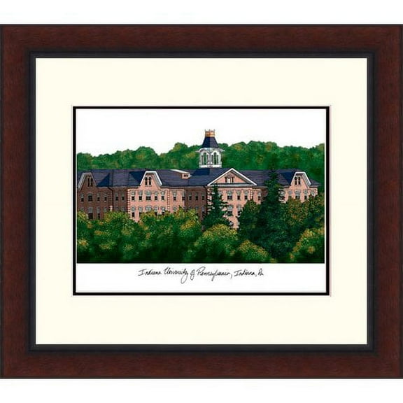 Indiana University, PA Legacy Alumnus Framed Lithograph