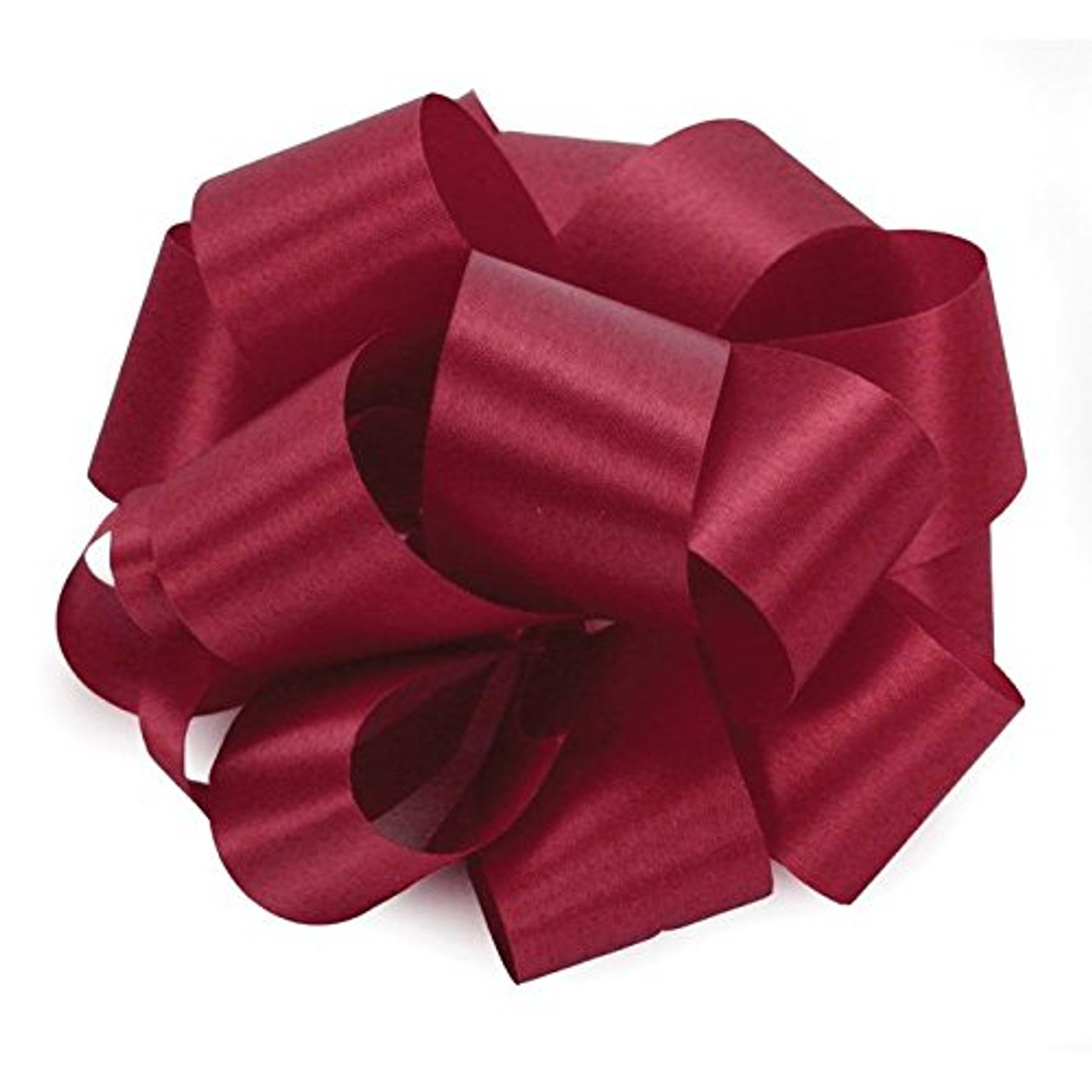 Burton & Burton #3 Burgundy Satin Ribbon