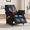 Flax Black, variant on Power Recliner Chair for Adults with Heat & Vibration Massage, Single Sofa with Side Pocket for Living Room, Linen, Dark Grey