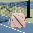 thumbnail image 2 of Freer Tennis Handbag Portable Racquet Covers Sport Adults Paddles Storage Bag Tote Tennis Racket Bag Pink, 2 of 9