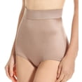 thumbnail image 1 of Women's Rago 513 High Waist Light Shaping Brief Panty (Mocha L), 1 of 4
