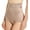 Mocha, variant on High Waist Tummy Control Panty with Inner Lining, Light Shaping | Style 513