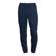 thumbnail image 5 of Tahari Men's Fleece Joggers with Logo Taping, 5 of 5