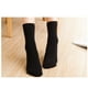 thumbnail image 4 of GOOHOCHY 1 par de calcetines térmicos térmicos gruesos de terciopelo de invierno para mujer Lady Girl (negro), 4 of 6