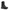 BLACK, variant on Men's Military Tactical Work Boots Side Zipper Leather Motorcycle Combat Boots (6-8 Inches)