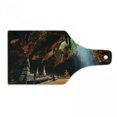 thumbnail image 1 of Natural Cave Cutting Board, Sunbeam in Cave Building Tham Khao Luang near Phetchaburi Thailand, Decorative Tempered Glass Cutting and Serving Board, Wine Bottle Shape, Multicolor, by Ambesonne, 1 of 1