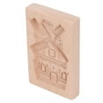 thumbnail image 1 of Wooden Cookie Mould Press Stamp Beechwood for Baking Projects, 1 of 7