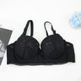 thumbnail image 4 of Ashirexll Push Up Bra, Plus Size Bras for Women, Large Size Front Closure Bra Wireless Thin Cups Breathable, 4 of 4